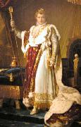 Napoleon in Coronation Robes Francois Pascal Simon Gerard